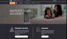 
							         Cloud Delivered Enterprise Security by OpenDNS								  
							    