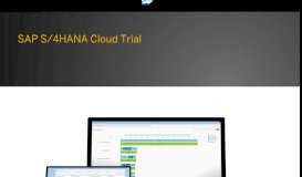 
							         Cloud ERP | SAP S/4HANA Cloud Trial								  
							    