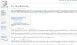 
							         Cloud load balancing - Wikipedia								  
							    