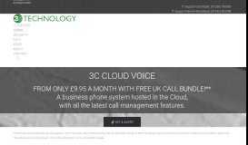 
							         Cloud Phone Systems | 3C Technology								  
							    