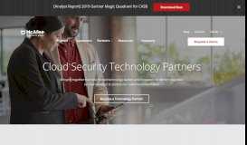 
							         Cloud Security Technology Partners - Skyhigh Networks								  
							    
