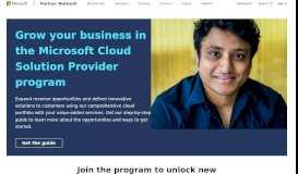 
							         Cloud Solution Provider - Microsoft Partner Network								  
							    