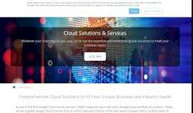 
							         Cloud Solutions Provider | Google Cloud Premier ... - SADA Systems								  
							    