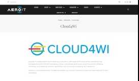 
							         Cloud4Wi - Aero-IT								  
							    
