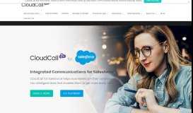 
							         CloudCall for Salesforce CTI - Salesforce Click to Dial and Power Dialer								  
							    
