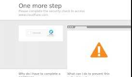 
							         Cloudflare – Das Web-Performance- und Sicherheitsunternehmen ...								  
							    