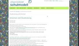 
							         Cloudnutzung und Schulmail - Chemnitzer Schulmodell								  
							    