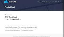 
							         CloudStack Billing setup, CloudStack Management, CloudStack Support								  
							    