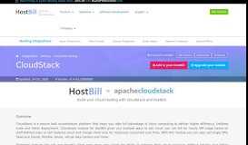 
							         CloudStack | HostBill | Billing & Automation Software for WebHosts								  
							    