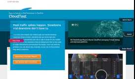 
							         CloudTest | Cloud Load Testing and Peak Event Readiness | Akamai								  
							    
