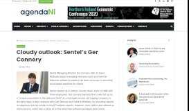 
							         Cloudy outlook: Sentel's Ger Connery - agendaNi								  
							    