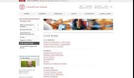 
							         CLSA Portal - Cornell Law School - Cornell University								  
							    