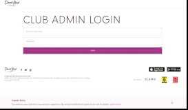 
							         Club admin login - David Lloyd Clubs								  
							    