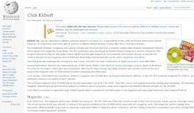 
							         Club Kidsoft - Wikipedia								  
							    
