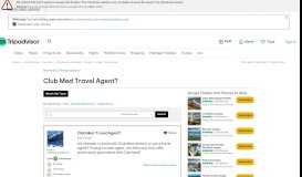 
							         Club Med Travel Agent? - Ixtapa Message Board - TripAdvisor								  
							    