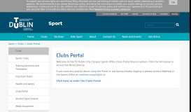 
							         Clubs Portal - Sports - DIT								  
							    