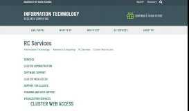 
							         Cluster Web Access - University of South Florida								  
							    
