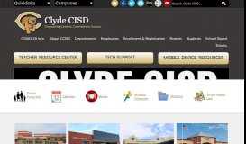 
							         Clyde Independent School District								  
							    