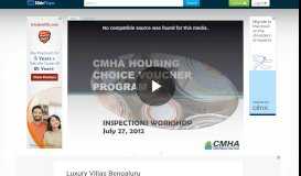 
							         CMHA HOUSING CHOICE VOUCHER PROGRAM - ppt video online ...								  
							    