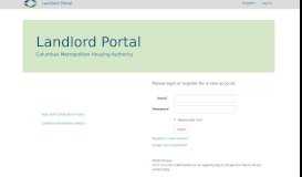 
							         CMHA Landlord Portal - CMHA Landlord Portal - Columbus ...								  
							    