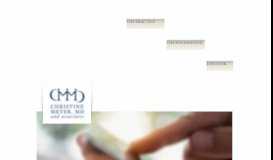 
							         CMMD & Associates Medical Practice - Christine Meyer, MD								  
							    