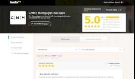
							         CMME Mortgages Reviews | https://www.cmmemortgages.com ... - Feefo								  
							    