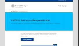 
							         C@MPUS, das Campus-Management-Portal | Für Studierende ...								  
							    