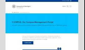
							         C@MPUS, the Campus-Management-Portal | For students | University ...								  
							    