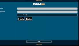 
							         CMS Mobile Login - ISGM CMS Login								  
							    