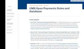 
							         CMS Open Payments Rules and Database - Conflicts of Interest in ...								  
							    