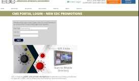 
							         CMS Portal Login - Electronic Directory CorporationElectronic ...								  
							    