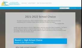 
							         CMSD 2019-2020 School Choice Portal - Cleveland Metropolitan ...								  
							    
