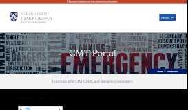 
							         CMT Portal | Crisis Management | Rice University								  
							    
