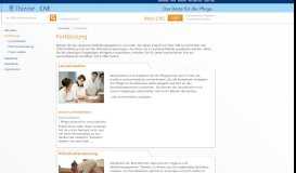 
							         CNE.online - Certified Nursing Education - Fortbildung - CNE Thieme								  
							    