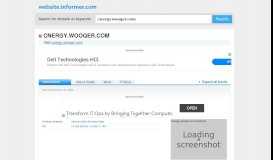 
							         cnergy.wooqer.com at Website Informer. Visit Cnergy Wooqer.								  
							    