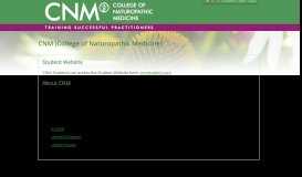 
							         CNM (College of Naturopathic Medicine) – CNM								  
							    
