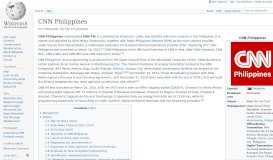 
							         CNN Philippines - Wikipedia								  
							    