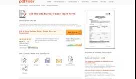 
							         Cns Harvard User Login - Fill Online, Printable, Fillable, Blank | PDFfiller								  
							    