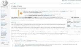 
							         CNW Group - Wikipedia								  
							    