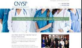 
							         CNY Surgical Physicians								  
							    