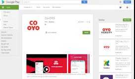 
							         Co-OYO – Apps on Google Play								  
							    