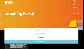 
							         Coaching Portal • Workforce Science Associates								  
							    
