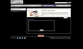 
							         Coachman Insurance Company - Online services								  
							    