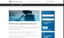 
							         Coal Authority Online Services								  
							    