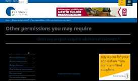 
							         Coal Authority permissions | Other permissions you ... - Planning Portal								  
							    