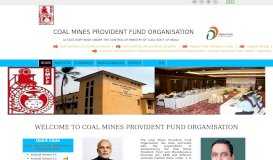 
							         Coal Mines Provident Fund Organisation								  
							    