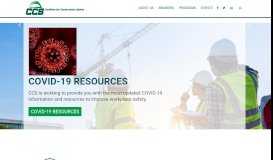 
							         Coalition for Construction Safety | Building Safety Excellence								  
							    