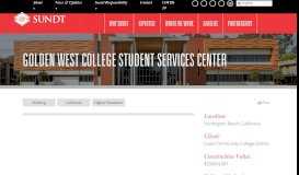 
							         Coast Community College District - Golden West College Student ...								  
							    