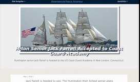 
							         Coast Guard Academy - Huntington Public Schools, NY								  
							    