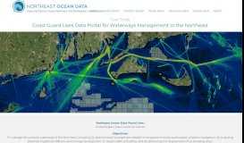
							         Coast Guard Uses Data Portal in Waterways Management in the ...								  
							    